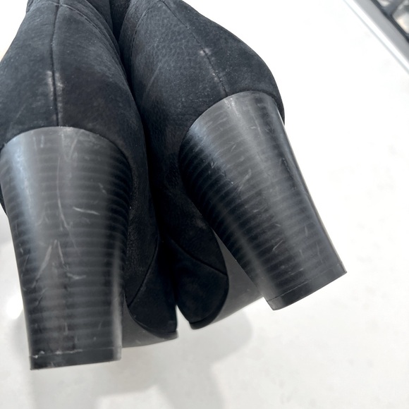 Cole Haan Black Leather Nubuck Boots - Picture 10 of 10